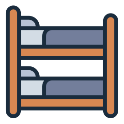 Bunk bed icon