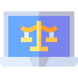 Online law icon