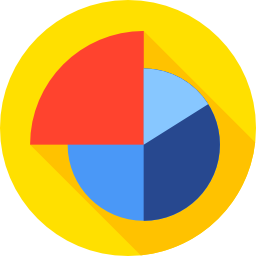 diagramme circulaire Icône