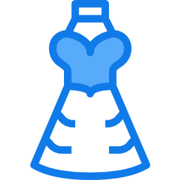 Long dress icon