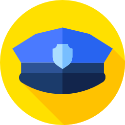 Police cap icon