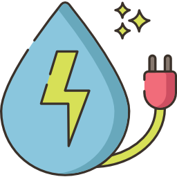 Water energy icon