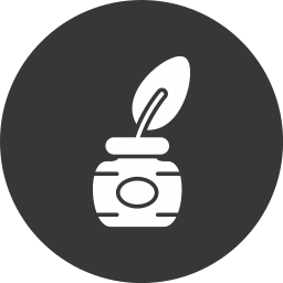 Feather pen icon