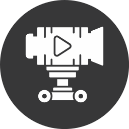 Camera dolly icon