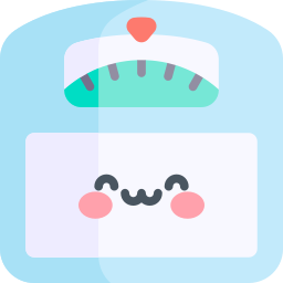 Weighing scale icon