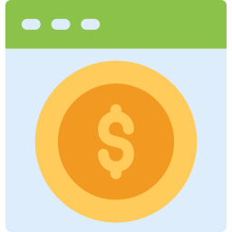 Online payment icon