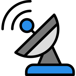 Satellite dish icon