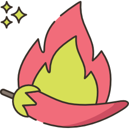 Hot pepper icon