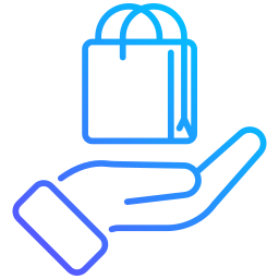 Shopping bag icon