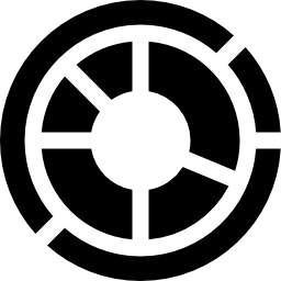 diagramme circulaire Icône