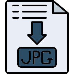 Jpg file format icon