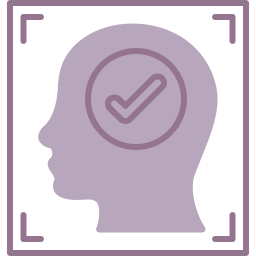 Face recognition icon