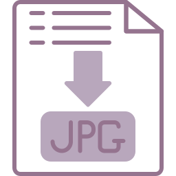 Jpg file format icon