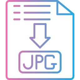 Jpg file format icon