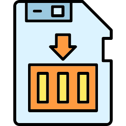 carte sim Icône