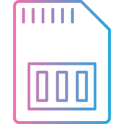 carte sd Icône