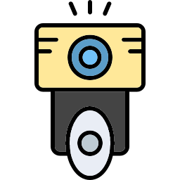 Camera flash icon