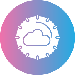 Cloud computing icon