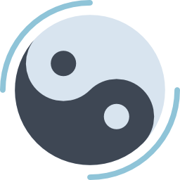 yin yang ikona