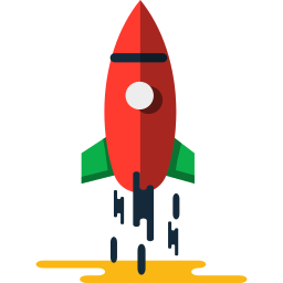 Rocket ship icon