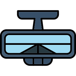 Rearview mirror icon