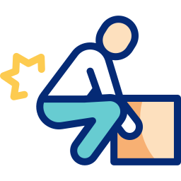 Work injury icon