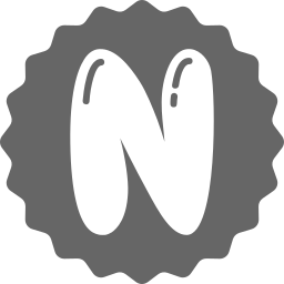 文字n icon