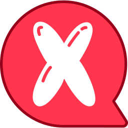 Letter x icon