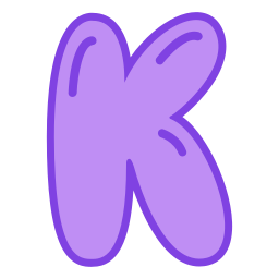 buchstabe k icon