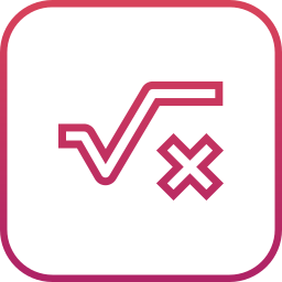 Square root icon