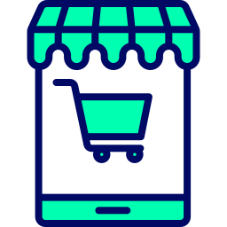 Online shop icon