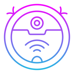 Robot vacuum icon