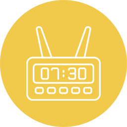 Smart clock icon