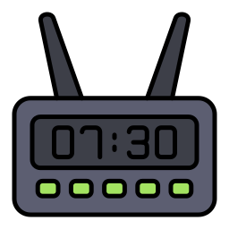 Smart clock icon