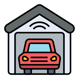 Smart garage icon