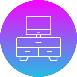 Tv table icon