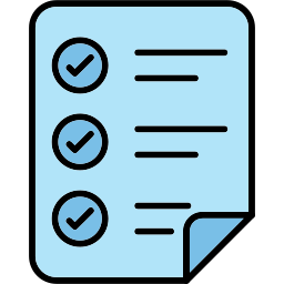 Shopping list icon