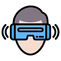 Virtual reality icon