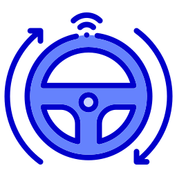 autonomes fahrzeug icon