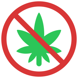 No marijuana icon