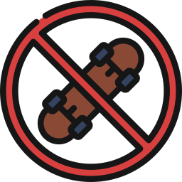 No skating icon