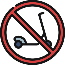 Kick scooter icon