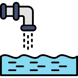 Waste water icon