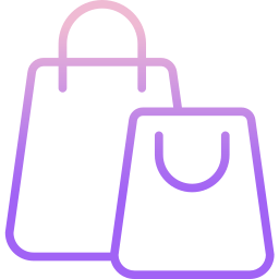 Shopping bag icon