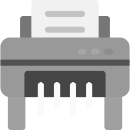 Paper shredder icon