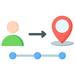 parcours client Icône