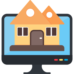 Online home icon