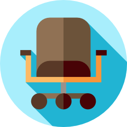 Office chair icon