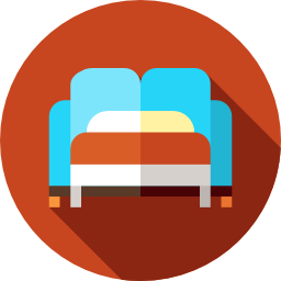 Sofa bed icon