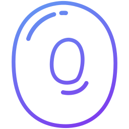 Letter o icon